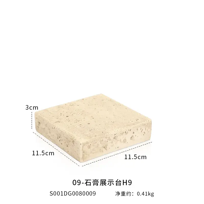 Jewelry Display Rack 10.5cm x 5cm x 5cm Yellow Square Craft Display - Image 8