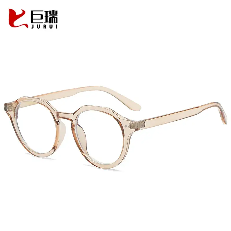 Anti-Blue Light Glasses Round Frame for Men Women
