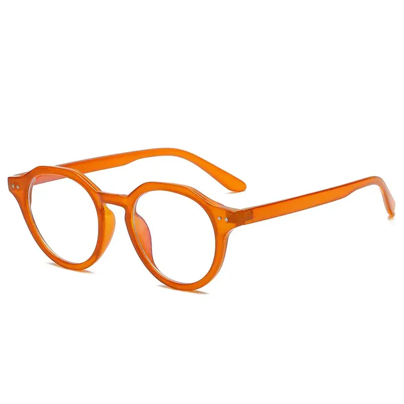 Anti-Blue Light Glasses Round Frame for Men Women