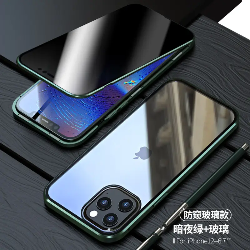 iPhone 15 Pro Max Anti-Peeping Double-Sided Glass Shell - Image 2