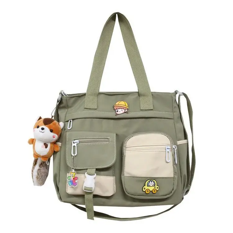 Japanese Style Shoulder Bag for Students Casual Artistic Design - Image 14