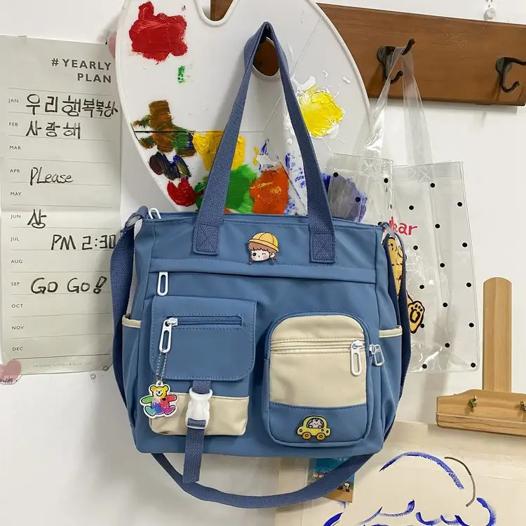Japanese Style Shoulder Bag for Students Casual Artistic Design — feature 116