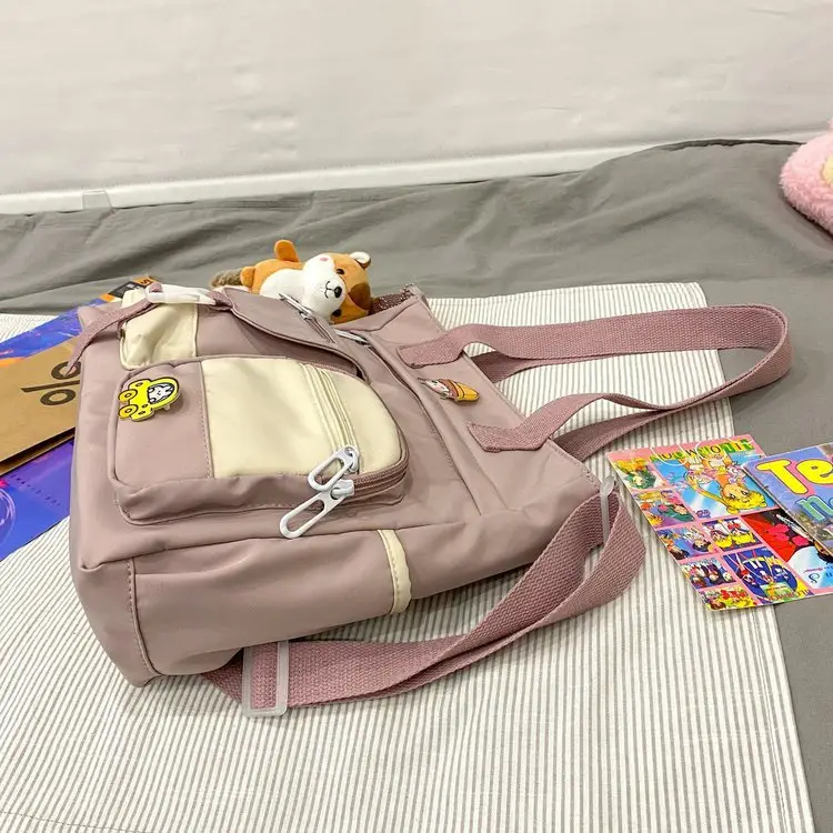 Japanese Style Shoulder Bag for Students Casual Artistic Design — feature 124