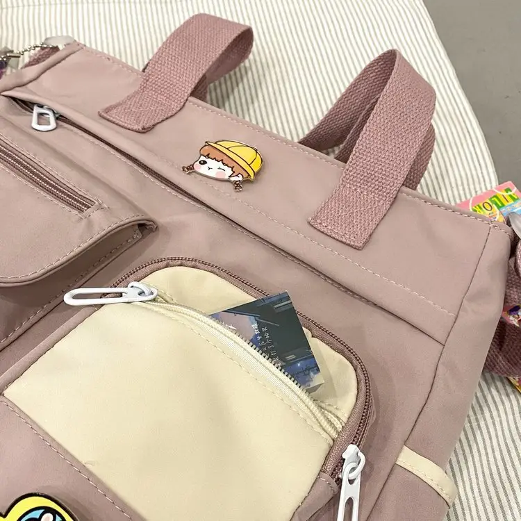 Japanese Style Shoulder Bag for Students Casual Artistic Design — feature 125