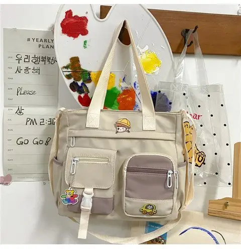 Japanese Style Shoulder Bag for Students Casual Artistic Design — feature 141