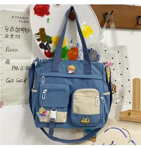Japanese Style Shoulder Bag for Students Casual Artistic Design — feature 143