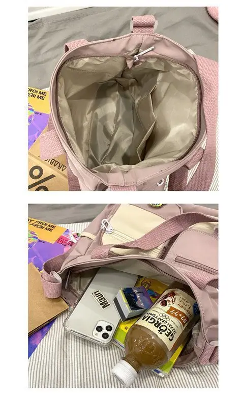 Japanese Style Shoulder Bag for Students Casual Artistic Design — feature 145