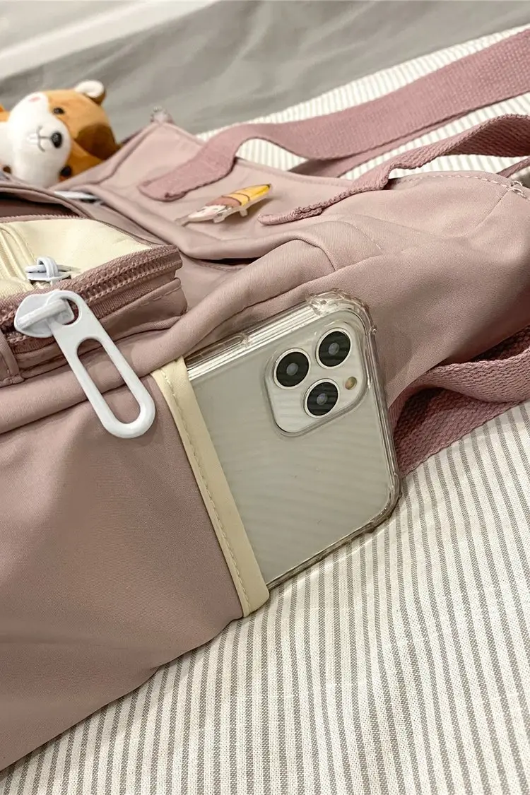 Japanese Style Shoulder Bag for Students Casual Artistic Design — feature 47