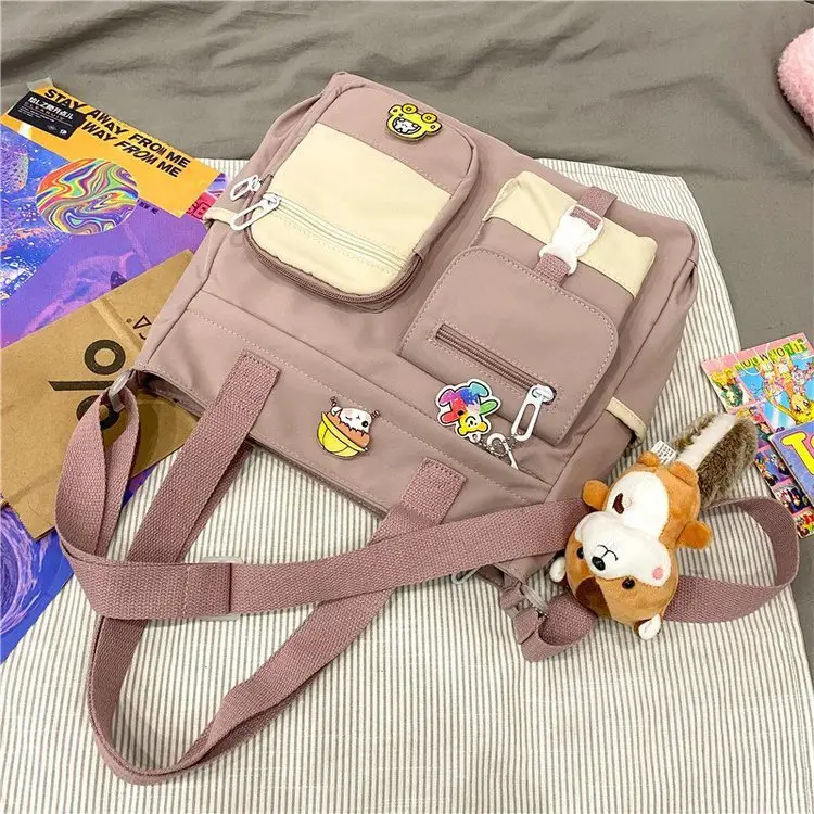 Japanese Style Shoulder Bag for Students Casual Artistic Design — feature 92