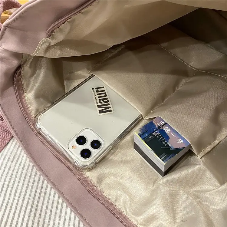 Japanese Style Shoulder Bag for Students Casual Artistic Design — feature 93