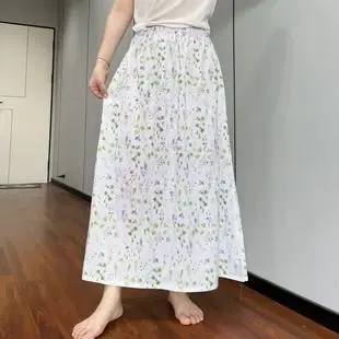 Women's Red Printed Cotton Silk A-Line Dress — feature 13