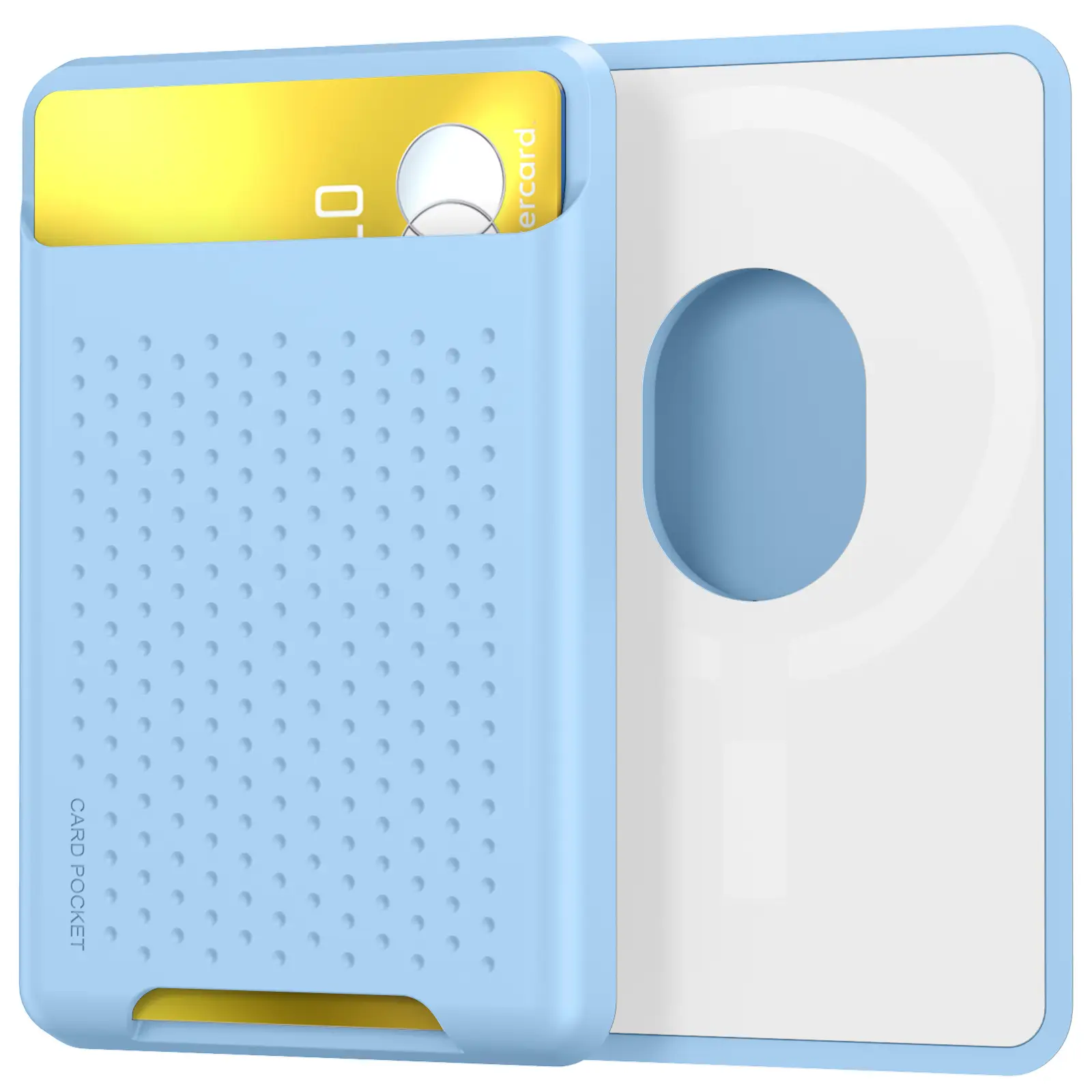 Anti-Graffiti Anti-De-Gauss Silicone Card Holder for iPhone - Image 5