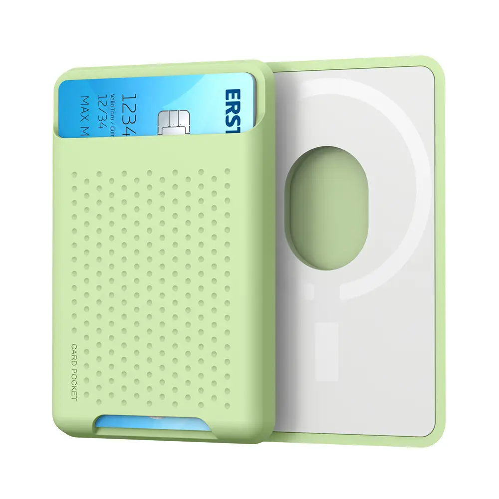 Anti-Graffiti Anti-De-Gauss Silicone Card Holder for iPhone - Image 6