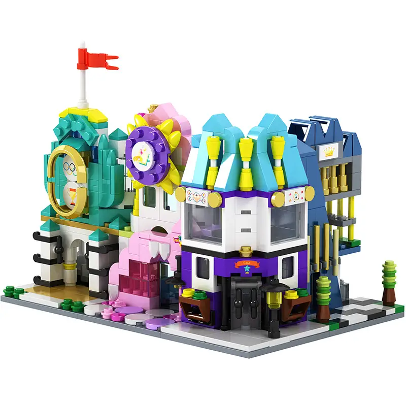 Lemon Block Building Blocks for Girls 136 Part Small Assembly Toy - Image 50