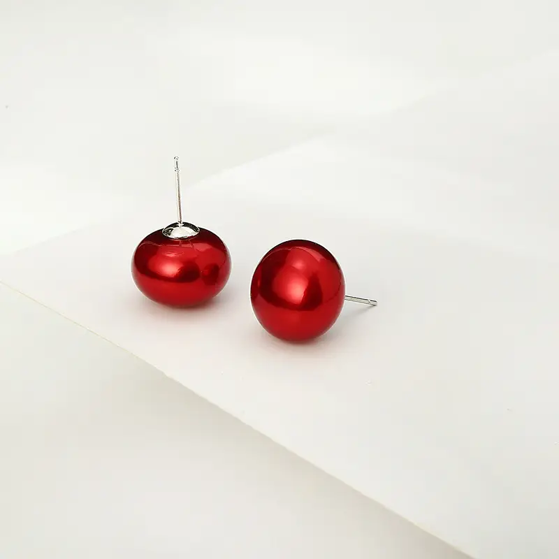 Long Tassel Pearl Earrings with Diamond Top - Image 6
