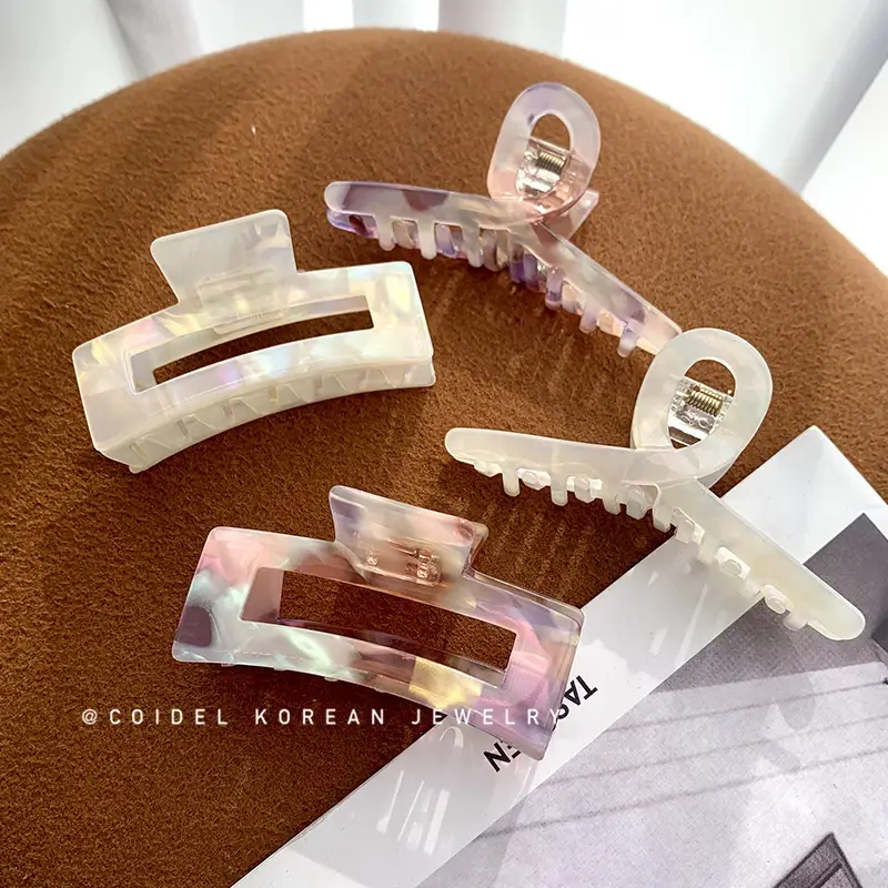 Korean-style Acrylic Hair Clip for Women