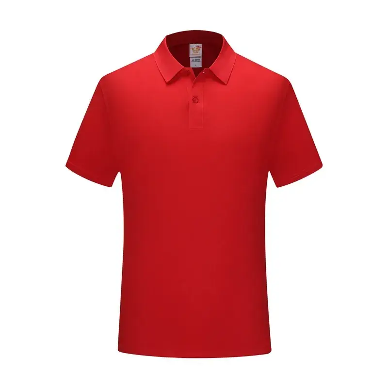 Men's Light Blue Moisture Wicking Polo Shirt - Image 2