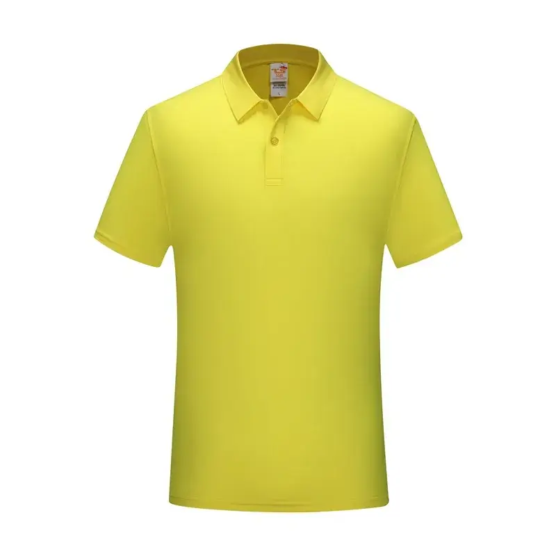 Men's Light Blue Moisture Wicking Polo Shirt - Image 3