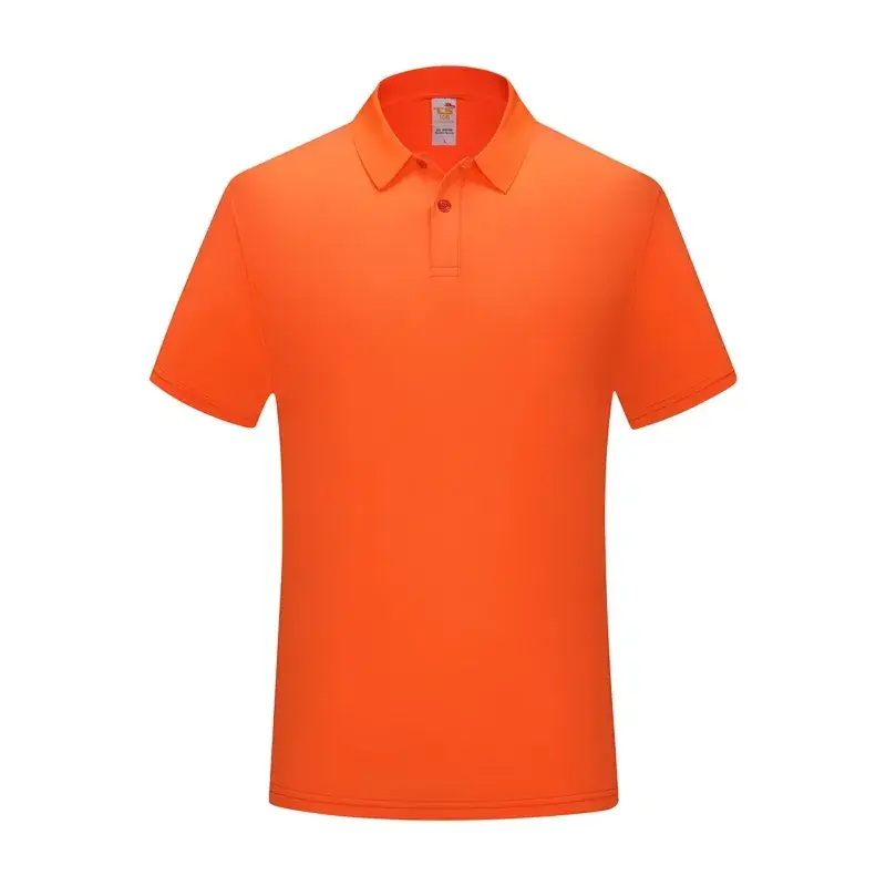 Men's Light Blue Moisture Wicking Polo Shirt - Image 6
