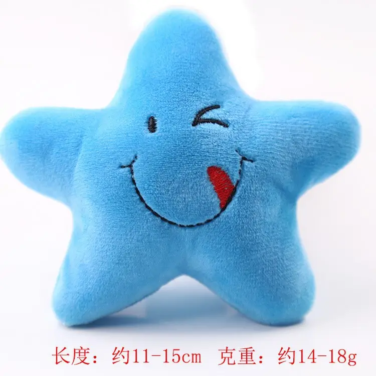 Blue pentagonal star