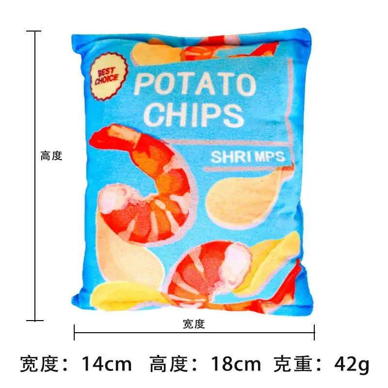 Potato Chips Blue Shrimp Flavor