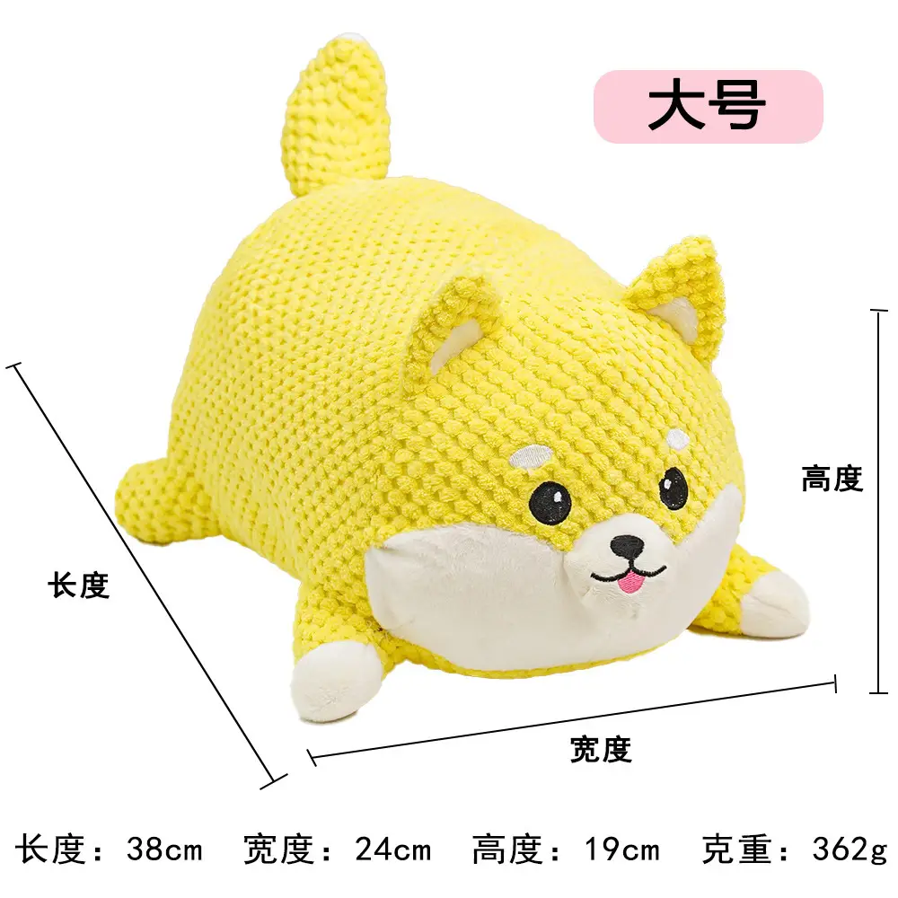 Large yellow corgi (pig barking)