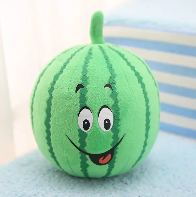 Plush Dog French Bulldog Bite Resistant Ball Rope Sound Toy Fruit Cartoon Animal Cat Cat Pet Supplies