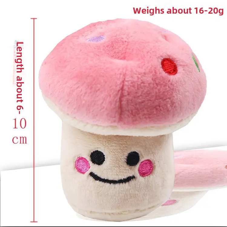 Plush Dog French Bulldog Bite Resistant Ball Rope Sound Toy Fruit Cartoon Animal Cat Cat Pet Supplies