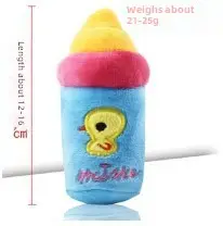 Plush Dog French Bulldog Bite Resistant Ball Rope Sound Toy Fruit Cartoon Animal Cat Cat Pet Supplies