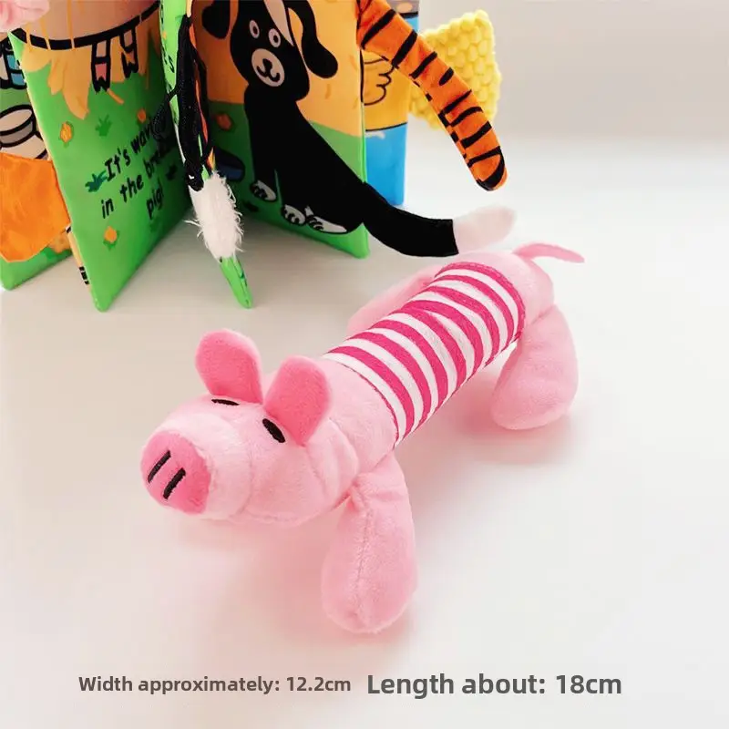 Plush Dog French Bulldog Bite Resistant Ball Rope Sound Toy Fruit Cartoon Animal Cat Cat Pet Supplies