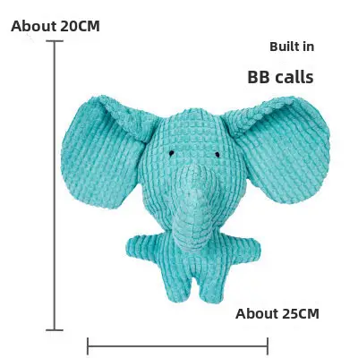 Plush Dog French Bulldog Bite Resistant Ball Rope Sound Toy Fruit Cartoon Animal Cat Cat Pet Supplies