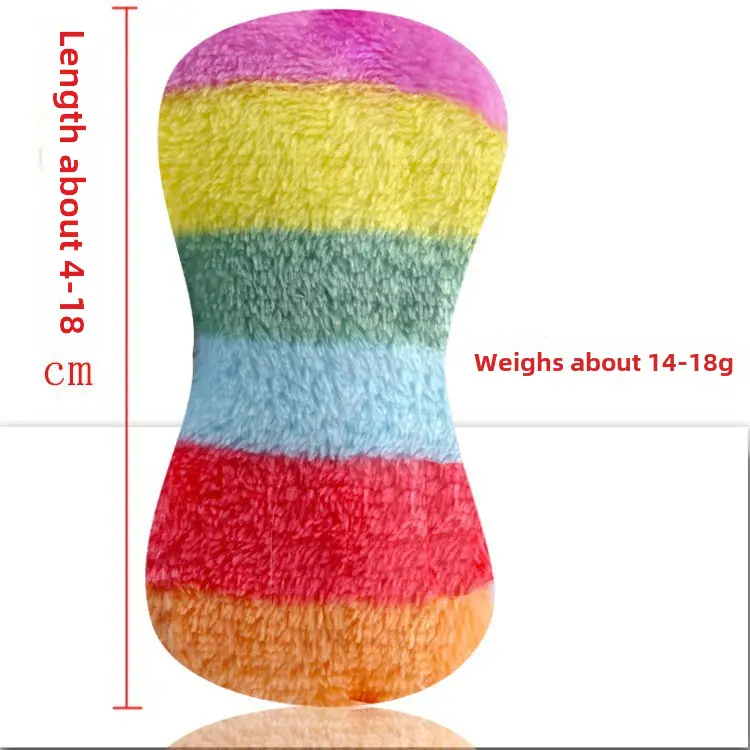 Plush Dog French Bulldog Bite Resistant Ball Rope Sound Toy Fruit Cartoon Animal Cat Cat Pet Supplies