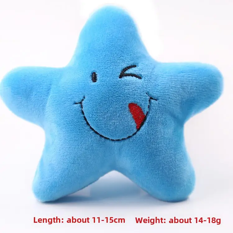 Plush Dog French Bulldog Bite Resistant Ball Rope Sound Toy Fruit Cartoon Animal Cat Cat Pet Supplies