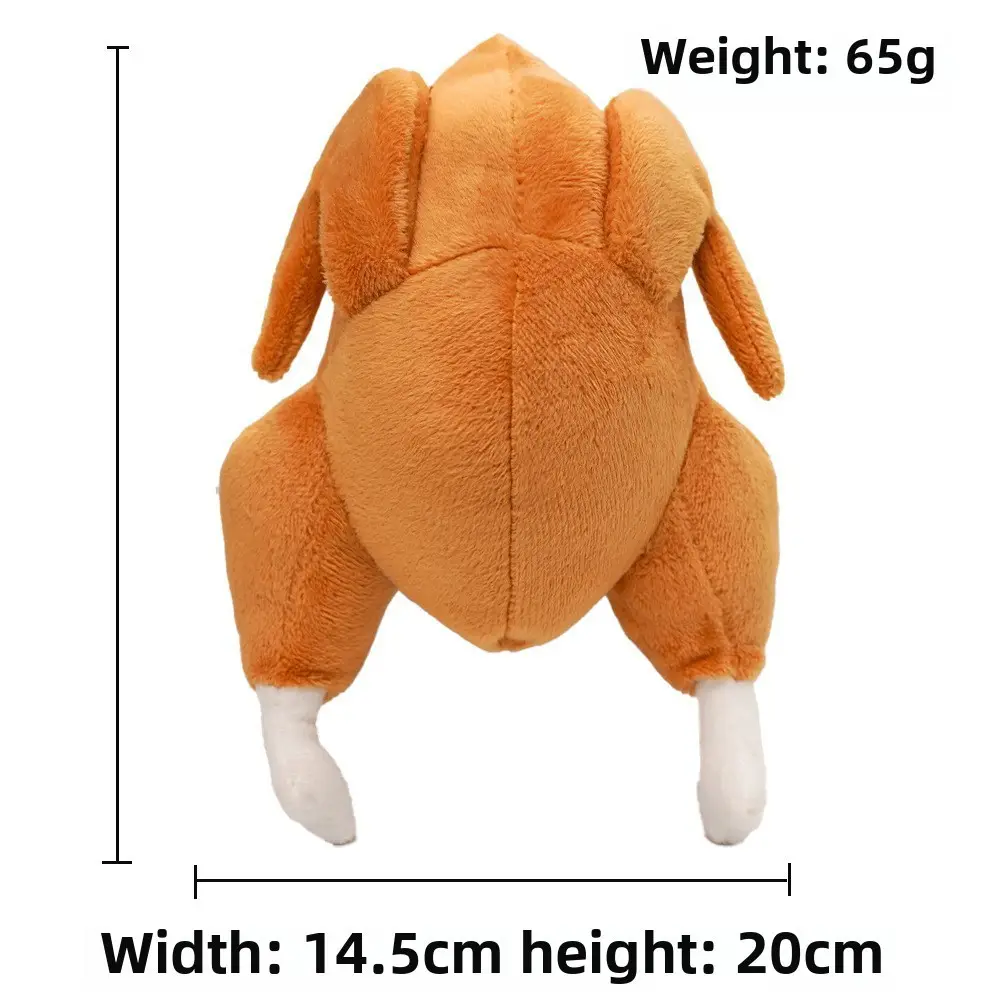 Plush Dog French Bulldog Bite Resistant Ball Rope Sound Toy Fruit Cartoon Animal Cat Cat Pet Supplies