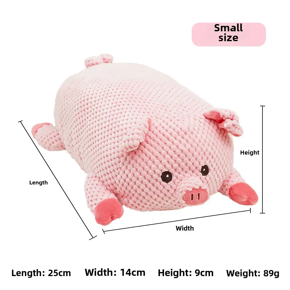 Plush Dog French Bulldog Bite Resistant Ball Rope Sound Toy Fruit Cartoon Animal Cat Cat Pet Supplies