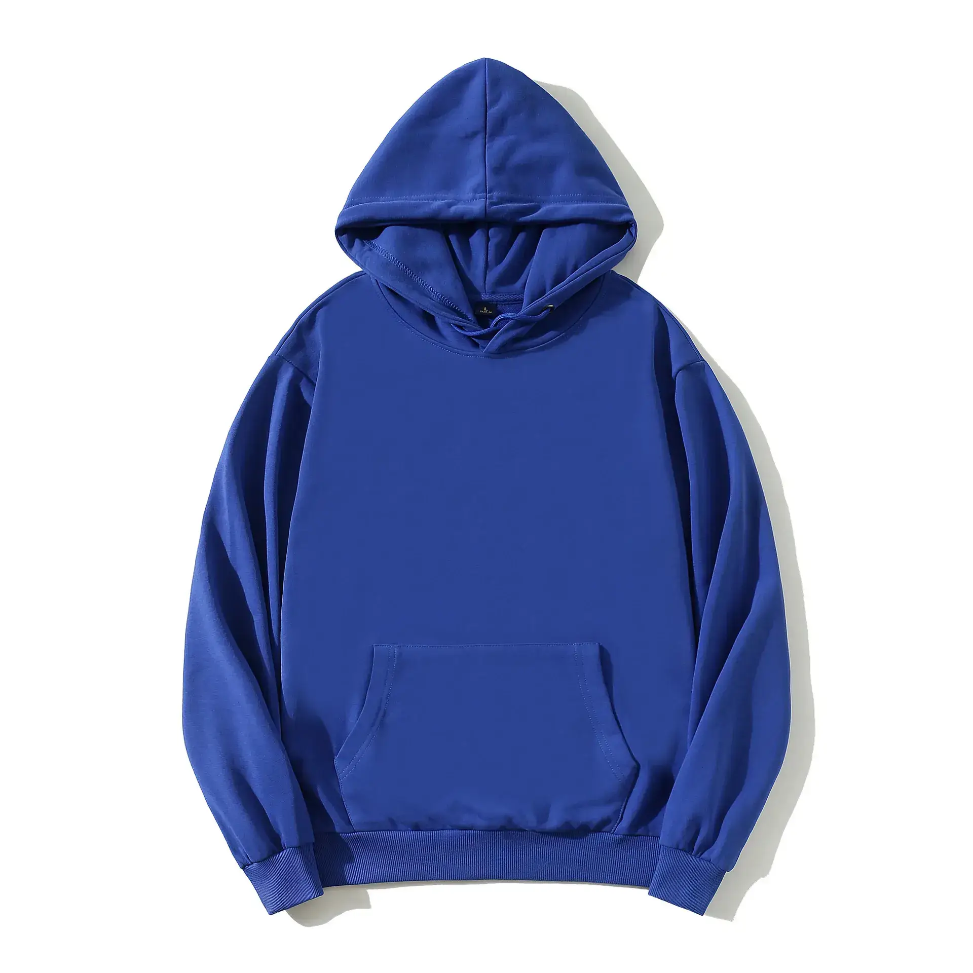 Yellow Hooded Sweatshirt with Embroidered Logo - Image 5