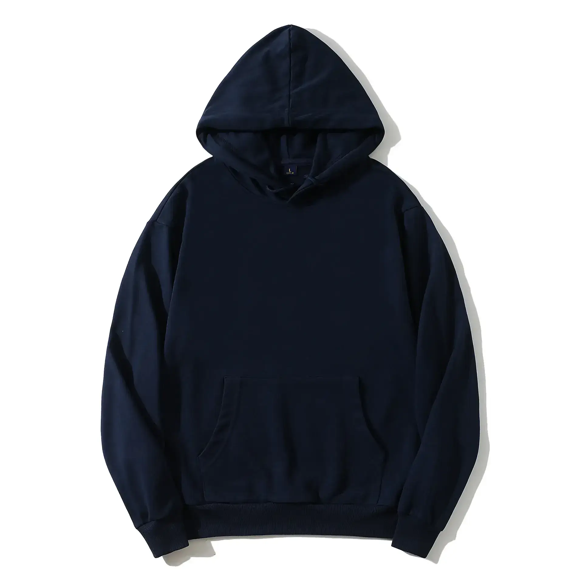 Yellow Hooded Sweatshirt with Embroidered Logo - Image 6