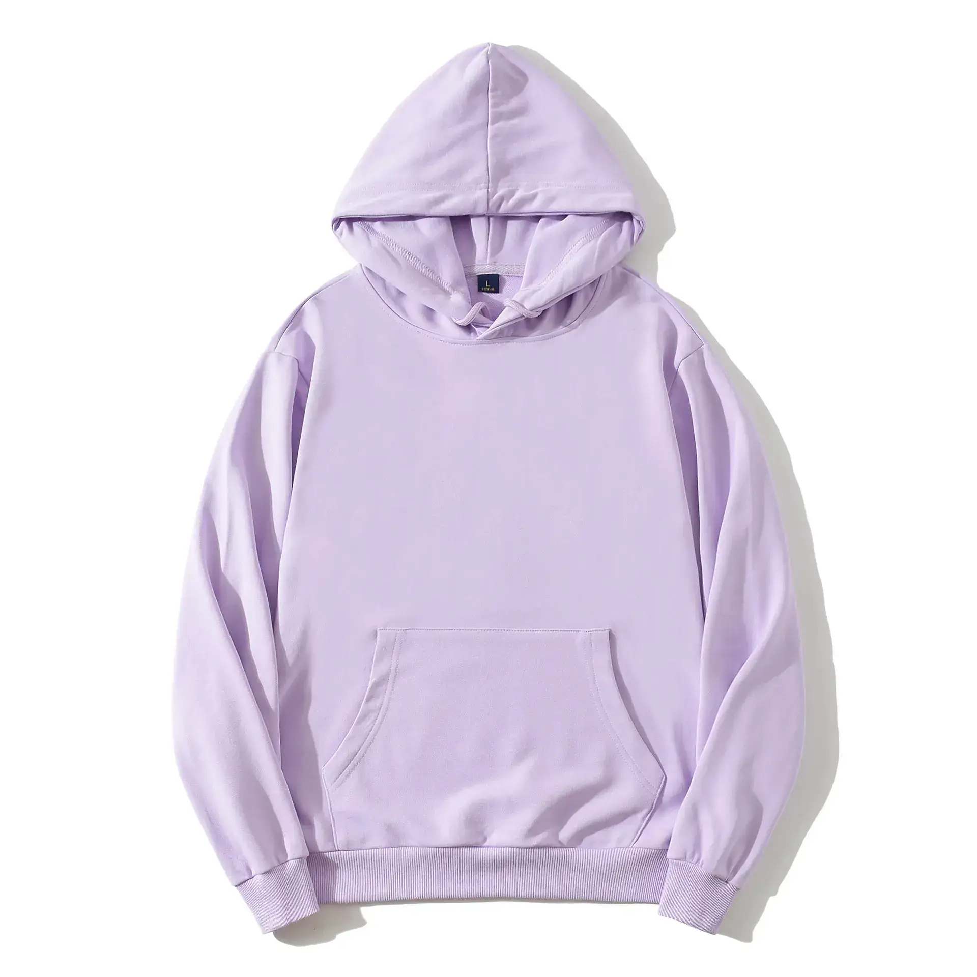 Yellow Hooded Sweatshirt with Embroidered Logo - Image 8