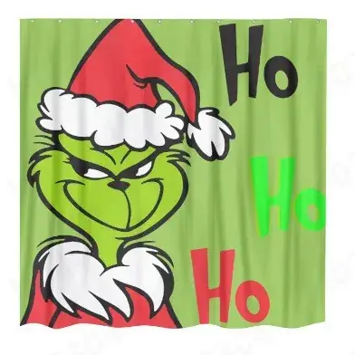 Santa Claus Digital Printed Bathroom Set - Image 26