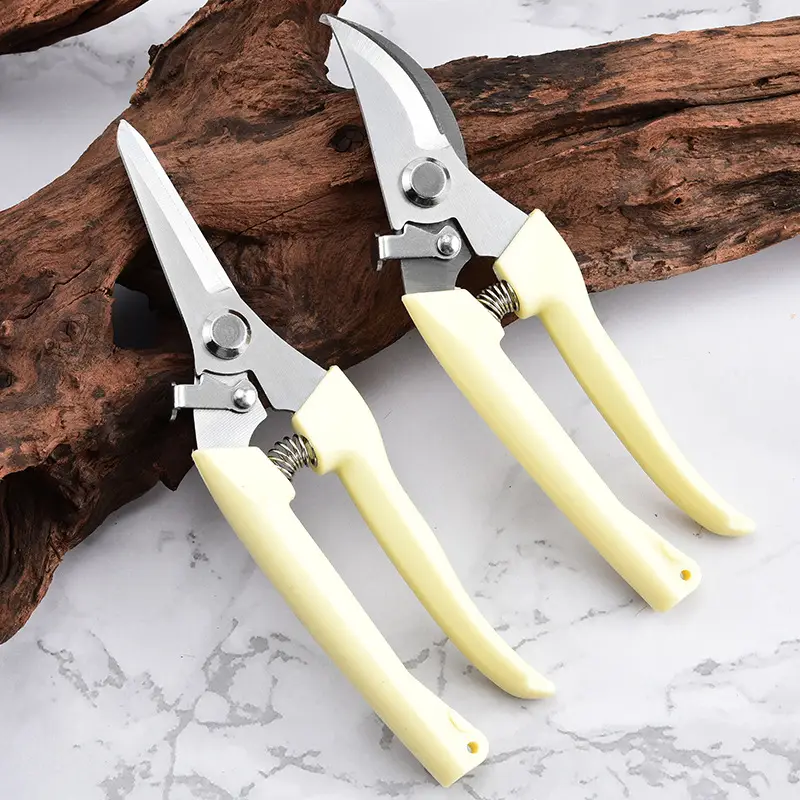 Factory Direct Sales of Stainless Steel Gardening Pruning Shears, Garden Shears, Gardening Tools, Factory Wholesale