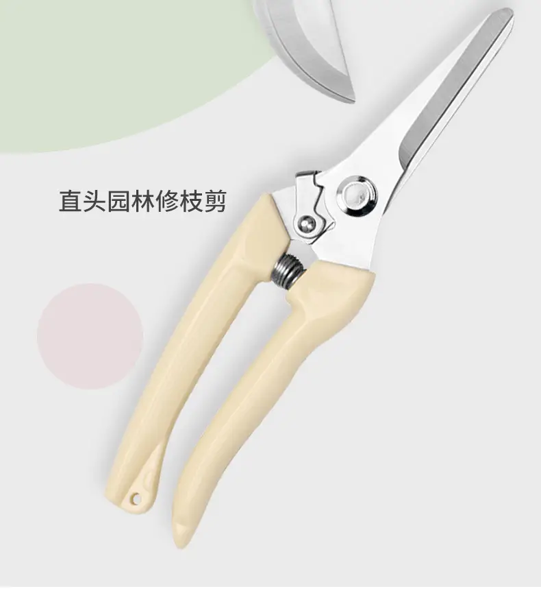 Factory Direct Sales of Stainless Steel Gardening Pruning Shears, Garden Shears, Gardening Tools, Factory Wholesale — feature 4