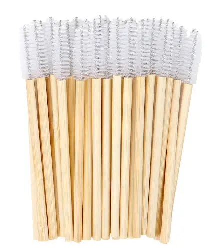 Bamboo Eyelash Brush Set for Hair & Eyebrow