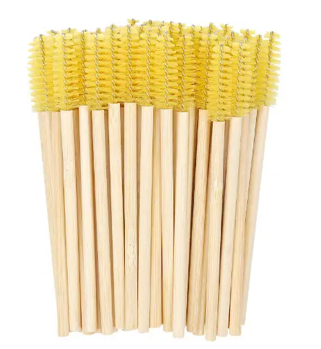 Bamboo Eyelash Brush Set for Hair & Eyebrow