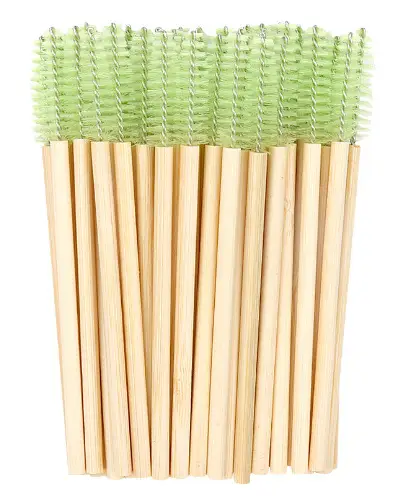 Bamboo Eyelash Brush Set for Hair & Eyebrow