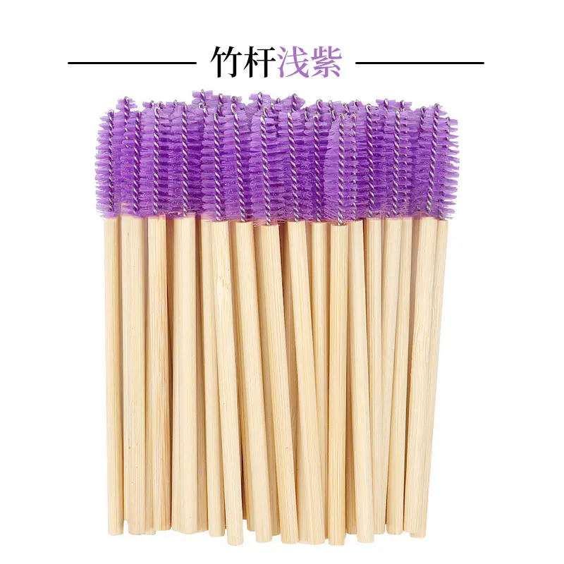 Bamboo Eyelash Brush Set for Hair & Eyebrow