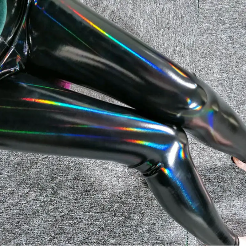 2020 Leather Pants Women Europe USA Mirror Bright - Image 2