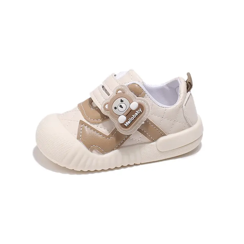 Baby Closed-Toe Sneakers with Velcro & Soft Sole