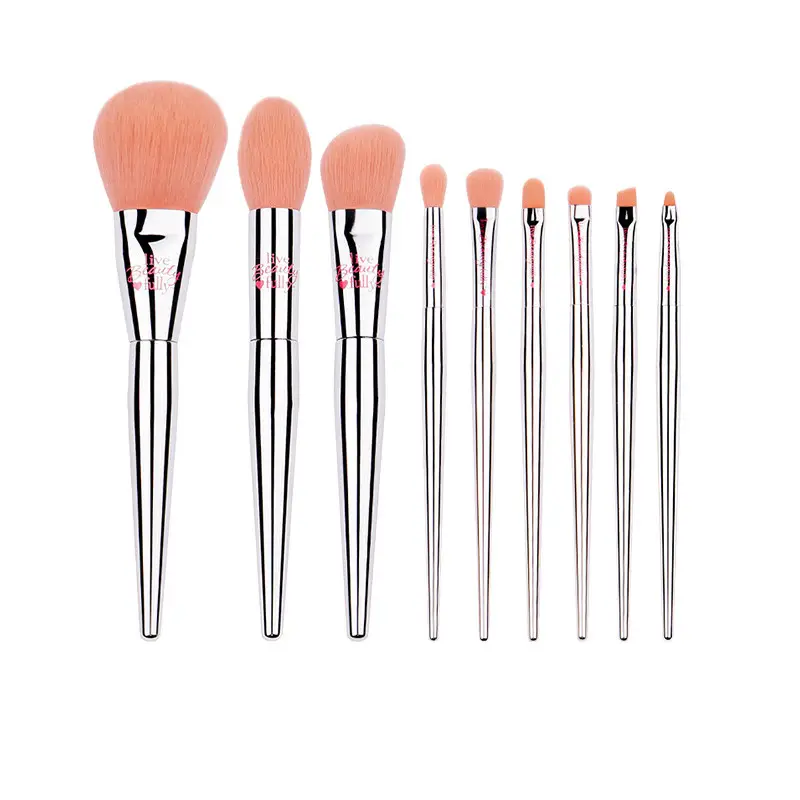 Cangzhou 10-Piece Makeup Brush Set with Animal Hair Brushes - Image 11