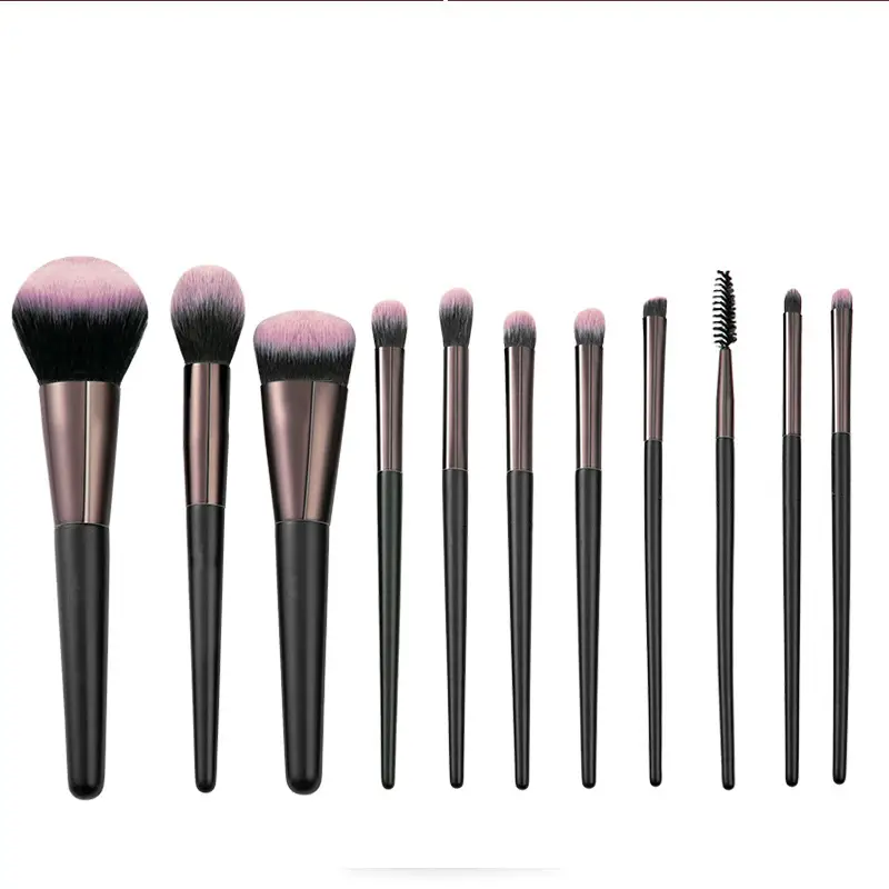 Cangzhou 10-Piece Makeup Brush Set with Animal Hair Brushes - Image 15