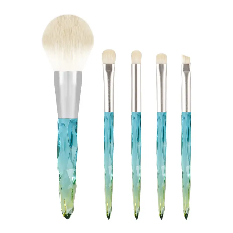 Cangzhou 10-Piece Makeup Brush Set with Animal Hair Brushes - Image 23